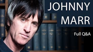 Johnny Marr  Full QampA at The Oxford Union [upl. by Ocana]