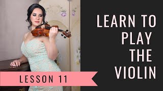 Learn the VIOLIN ONLINE  Lesson 1130  Scales [upl. by Ottinger937]