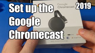 How to Set up Google Chromecast 2019 [upl. by Jilli]