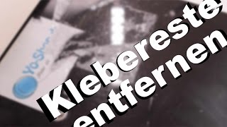 LIFEHACK KLEBERESTE KLEBERÜCKSTÄNDE EINFACH ENTFERNEN  LucasMedia [upl. by Ailsa]