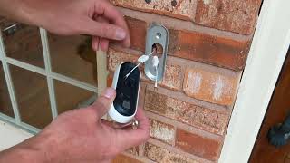 Installing 2 Nest Hello Doorbells [upl. by Adekan169]