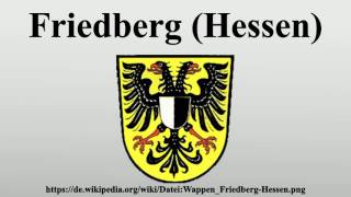 Friedberg Hessen [upl. by Fionnula]