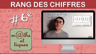 Reconnaître le rang des chiffres  Sixième [upl. by Cleon]