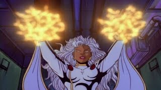 Storm  All Powers amp Fights Scenes 1 XMen Animated Series [upl. by Sherm87]