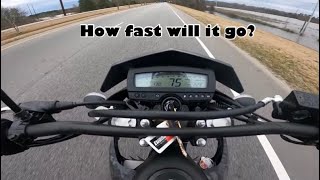 Kawasaki KLX300 Top Speed Test [upl. by Vargas]