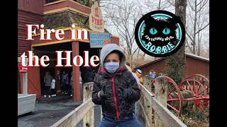 Fire in the Hole Silver Dollar City pov March 2021 New Fire in the Hole will open 2024 [upl. by Anerhs]