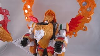 Retro Review Manticore Megazord Power Rangers Mystic Force [upl. by Mairb830]