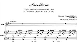 Alessandro Moreschi last castrato sings Ave Maria sheet music  audio [upl. by Bushey]