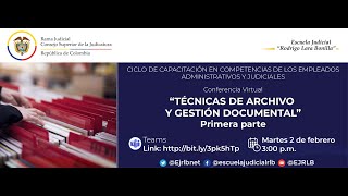 TÉCNICAS DE ARCHIVO Y GESTIÓN DOCUMENTAL  PRIMERA PARTE [upl. by Mikkanen]