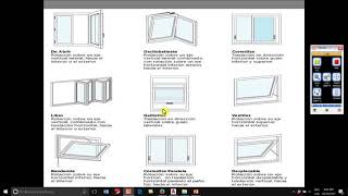 VIDEO 1 TIPOS DE VENTANAS SEGUN FUNCIONAMIENTO [upl. by Gustin]