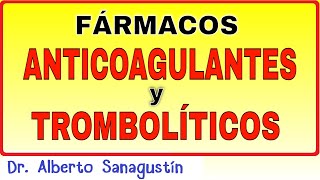 Anticoagulantes y trombolíticos mecanismos de acción [upl. by Ydnolem173]