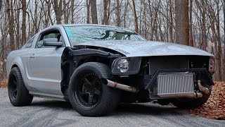 Building a 600hp Turbo Mustang in 6 Minutes [upl. by Remot]