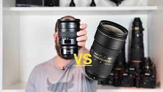 Nikkor Z 2470mm F28 VS F 2470mm F28 [upl. by Ogren]