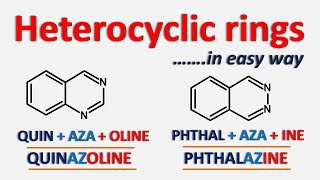 Heterocyclic rings in easy way  PART2 [upl. by Blum513]