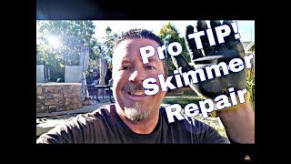 How to fix a pond skimmer  Columbia Water Gardens field tips [upl. by Eveiveneg]