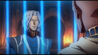 Isaac Confronts Hector in Styria  Part 1  Castlevania Season 4 S4E6 Scene [upl. by Enalb]