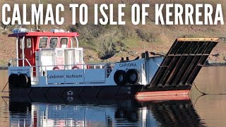 CalMacs smallest ferry to Scotlands most underrated island Join us on a walk around Kerrera [upl. by Alyakim187]