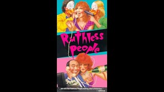 Opening and Closing to Ruthless People VHS 1987 [upl. by Kahl839]