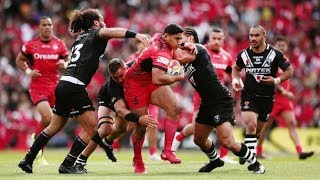 Kiwis Vs Mate Maa Tonga  RLWC 2017 Highlights [upl. by Kcid715]