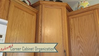 Kitchen Organization Awkward Corner Cabinets amp Lazy Susans [upl. by Kir]