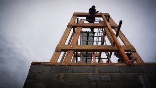 Framing turret windows [upl. by Akeber]