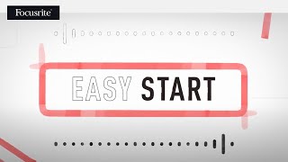 Scarlett  Easy Start Tool  Focusrite [upl. by Madriene]