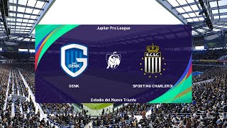 KRC Genk vs RC Sporting Charleroi 06072024 Club Friendlies PES 2021 [upl. by Barrada]