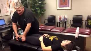 Power Lifter Treated By Your Houston Sports Chiropractor Dr Gregory Johnson [upl. by Dnaltiac]