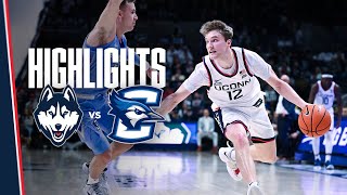 HIGHLIGHTS  1 UConn Mens Basketball vs 18 Creighton [upl. by Brose]