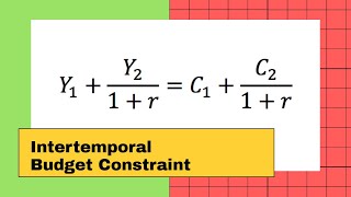 Deriving the Intertemporal Budget Constraint Detailed [upl. by Christyna951]