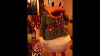 DisVlog shorts  Meeting Donald at Tusker House restaurant part 1 [upl. by Ardried820]