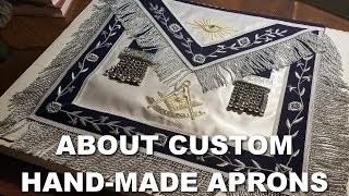 My Custom Past Master Apron [upl. by Aramot]