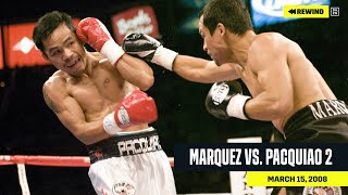 Juan Manuel Marquez vs Manny Pacquiao 2 DAZN REWIND [upl. by Kay296]