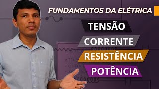 O que é TENSÃO CORRENTE RESISTÊNCIA E POTÊNCIA ELÉTRICA [upl. by Rubina]