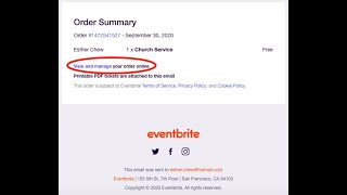 How to Edit or Delete Your Eventbrite Registration [upl. by Finley]