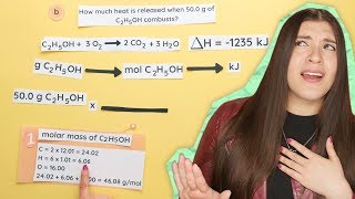 Enthalpy Stoichiometry Part 2 How to Find Heat Released [upl. by Oinotnaesoj]