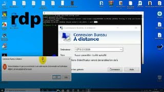 How to enable RDP xfce4xorgxrdp Kali Linux in windows 10 [upl. by Celia]