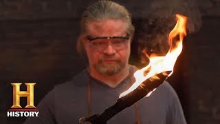 Forged in Fire Bladesmithing 101 Bowie Knife  History [upl. by Acirderf357]