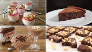 4 Easy GlutenFree Dessert Recipes [upl. by Adas]