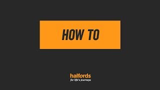 How to Fit Wiper Blades  Halfords UK [upl. by Yahsed]