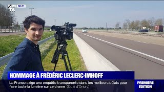 Lhommage des journalistes de BFMTV à leur confrère Frédéric LeclercImhoff tué en Ukraine [upl. by Territus640]