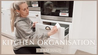 NEW KITCHEN ORGANISATION  BampM HAUL ✨ [upl. by Bradley]