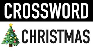 Crossword Puzzles with Answers 10 14 Christmas Trivia Questions  Word Games for Christmas Day [upl. by Aynik]