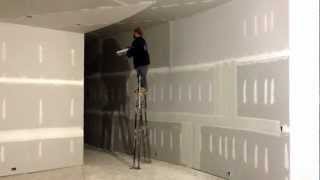 Tall Stilts for drywall [upl. by Attennhoj]