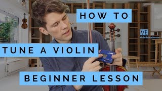 How To Tune A Violin  For Beginners  Easy [upl. by Gonzalez]