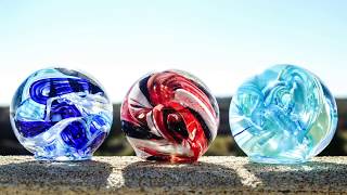 Learning How to make a glass paperweight [upl. by Okier]