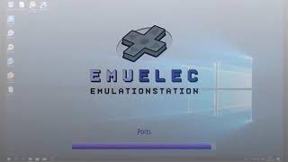 EMUELEC Libretro Ports install example [upl. by Trelu]