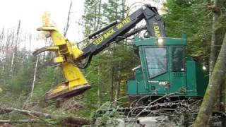 TimberJack Feller Buncher 608S [upl. by Mukund294]