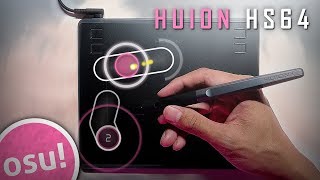 Huion HS64 Tablet Review [upl. by Noscire873]