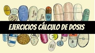 Ejercicios cálculo de dosis en farmacología [upl. by Matthus484]